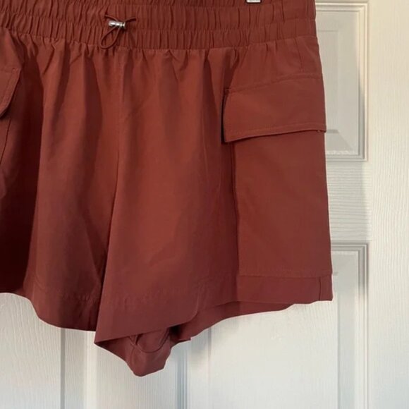 Abercrombie & Fitch Brown Athletic Shorts - Picture 2 of 5